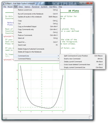 Portable Euler Math Toolbox screenshot 3