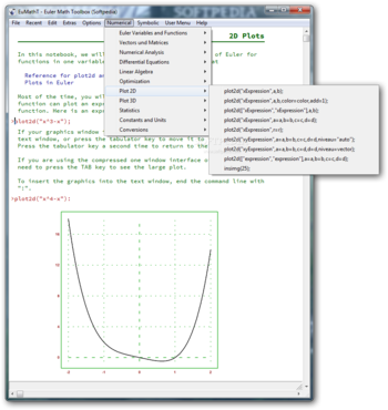 Portable Euler Math Toolbox screenshot 9