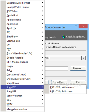 Portable Eusing Free Video Converter screenshot 2