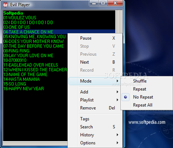 Portable Evil Player screenshot 3
