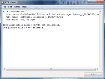 Portable EXIF Viewer screenshot