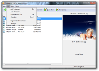 Portable ExifCleaner screenshot 2