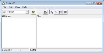 Portable Explore2fs screenshot