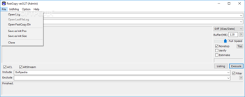 Portable FastCopy screenshot 2