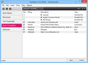 Portable FastKeys screenshot 4