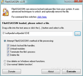 Portable FileASSASSIN screenshot