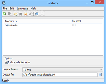 Portable FileInfo screenshot