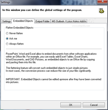 Portable FILEminimizer Office screenshot 5