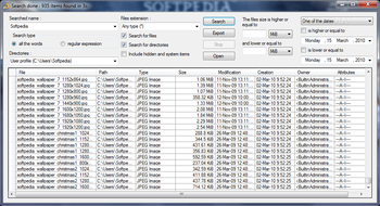 Portable FileSearch screenshot