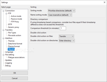 Portable FileZilla screenshot 34