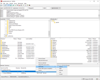 Portable FileZilla screenshot 4