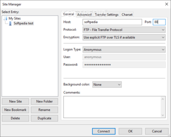 Portable FileZilla screenshot 6
