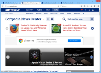 Portable Firefox screenshot