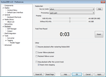 Portable foobar2000 screenshot 18
