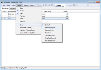 Portable foobar2000 screenshot 7