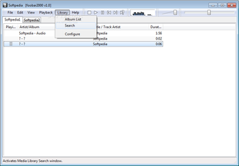 Portable foobar2000 screenshot 8