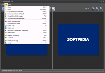 Portable FotoSketcher screenshot 4