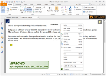 Portable Foxit Reader screenshot 2