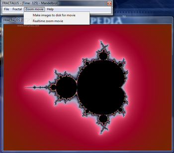 Portable Fractalus screenshot 3