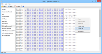 Portable Free Clipboard Viewer screenshot 3