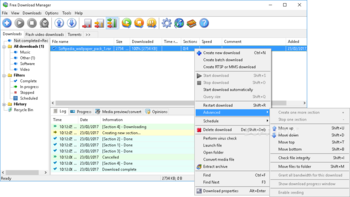 Portable Free Download Manager screenshot