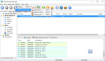 Portable Free Download Manager screenshot 5