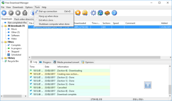 Portable Free Download Manager screenshot 6