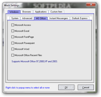 Portable Free Internet Window Washer screenshot 5