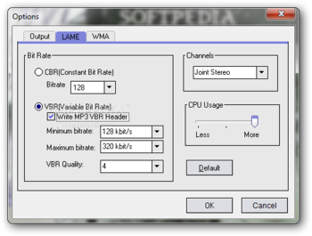 Portable Free WMA MP3 Converter screenshot 4