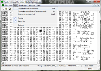 Portable Funduc Software Hex Editor screenshot 3