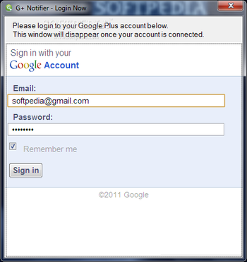 Portable G+ Notifier screenshot 2