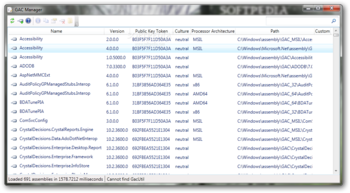 Portable GAC Manager screenshot