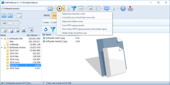 Portable GetFoldersize screenshot 3