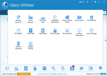 Portable Glary Utilities screenshot 4
