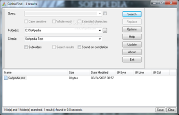 Portable GlobalFind screenshot