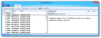 Portable Gmail Notifier Pro screenshot 4