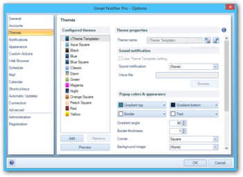 Portable Gmail Notifier Pro screenshot 8