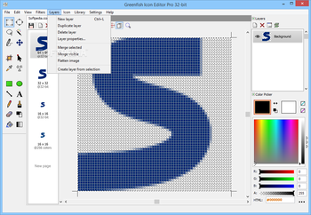 Portable Greenfish Icon Editor Pro screenshot 6