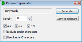Portable Handy Password screenshot 6