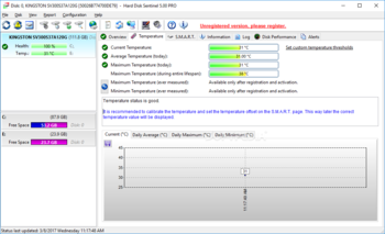 Portable Hard Disk Sentinel Professional screenshot 2