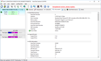 Portable Hard Disk Sentinel Professional screenshot 4