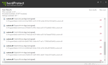 Portable herdProtect screenshot 3