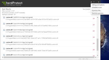 Portable herdProtect screenshot 5