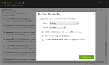 Portable herdProtect screenshot 8