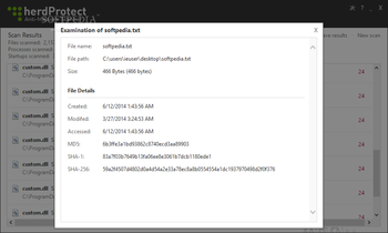 Portable herdProtect screenshot 9