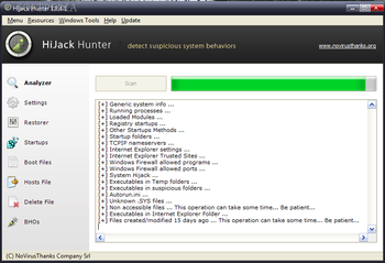 Portable Hijack Hunter screenshot