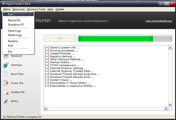 Portable Hijack Hunter screenshot 2
