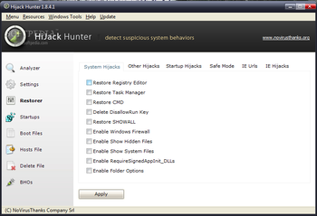 Portable Hijack Hunter screenshot 3