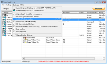 Portable HotKeyz screenshot 13