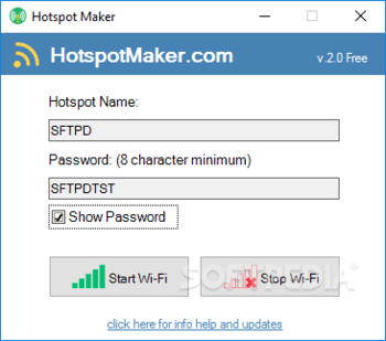 Portable Hotspot Maker screenshot